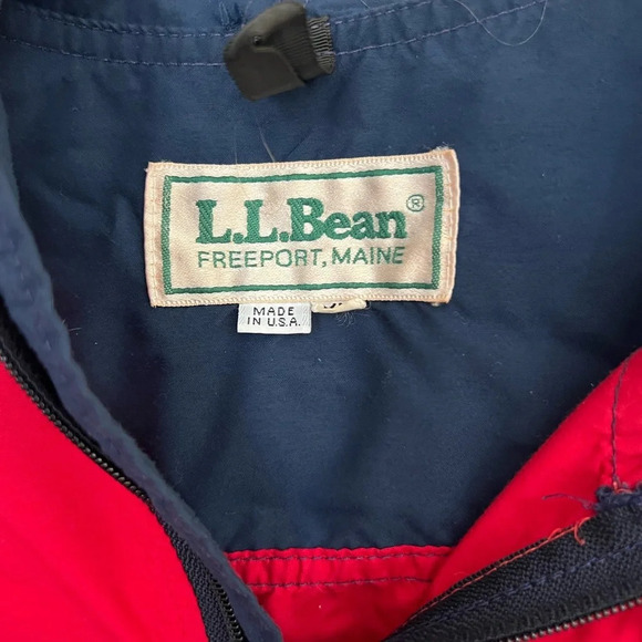 Vintage L.L. Bean Jacket Quarter-Zip XL - Picture 4 of 4